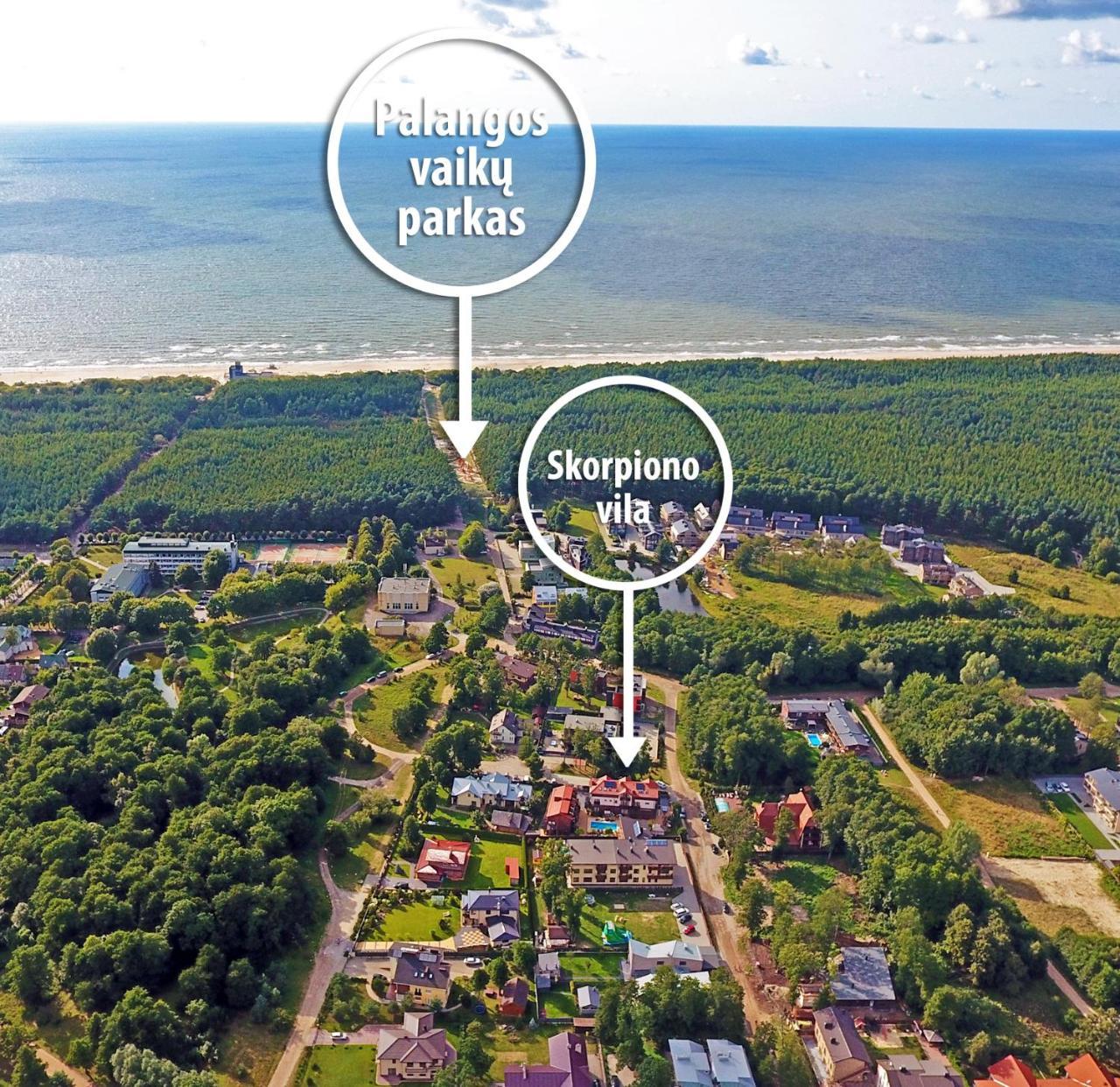 Skorpiono Vila Palanga Exteriör bild